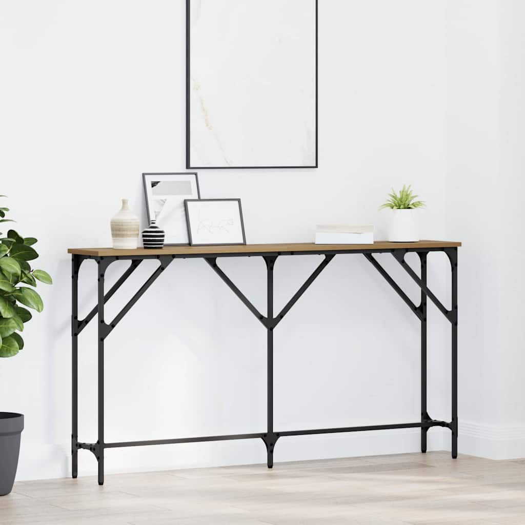 Konsolbord Artisan Ek 140 X 23 X 75 Cm