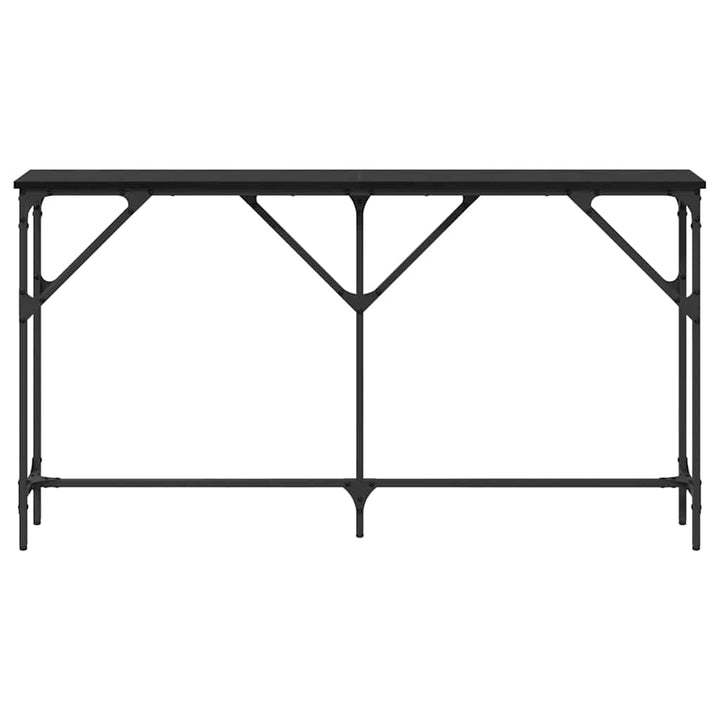 Konsolbord Svart Ek 140 X 23 X 75 Cm