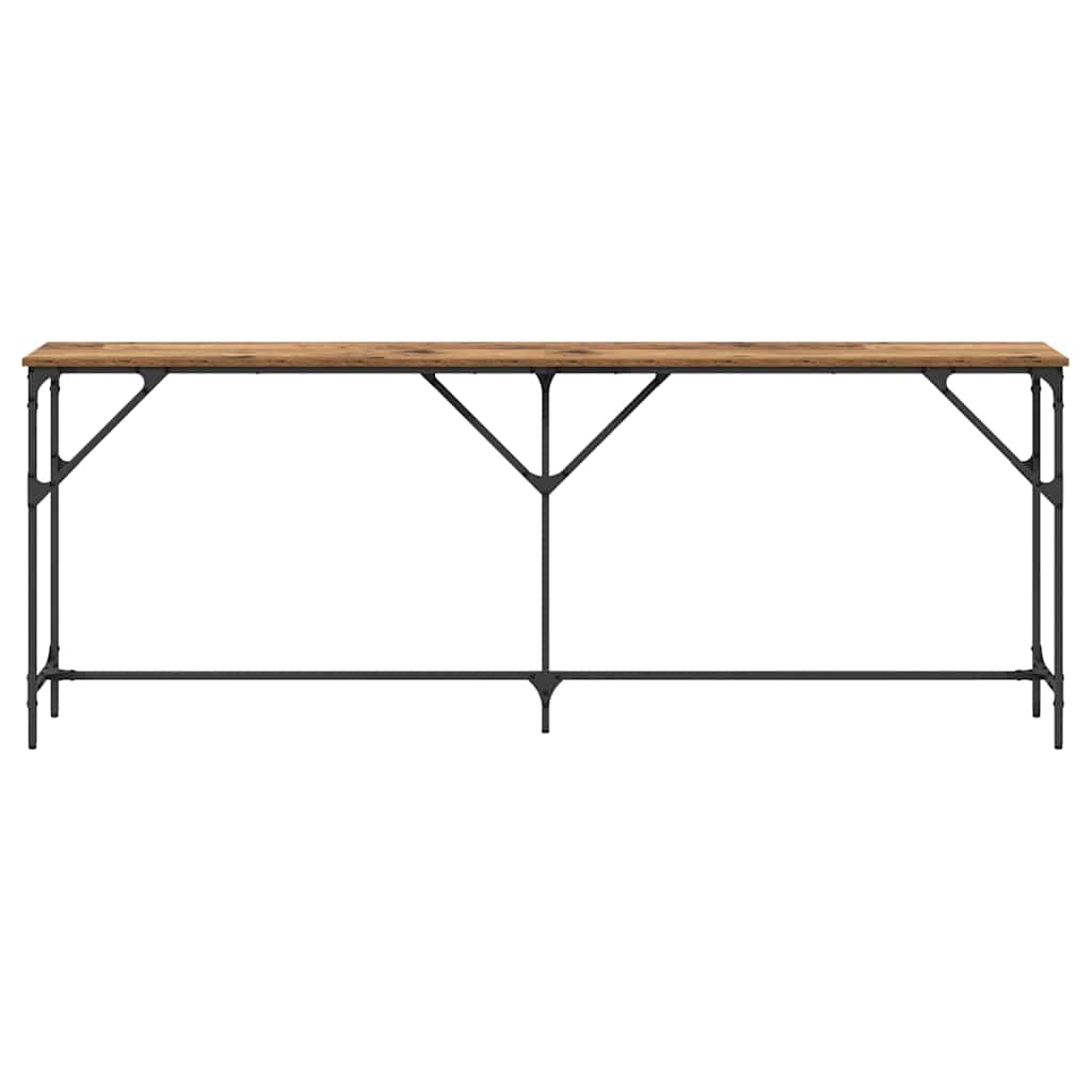 Konsolbord Gammalt Trä 200 X 29 X 75 Cm