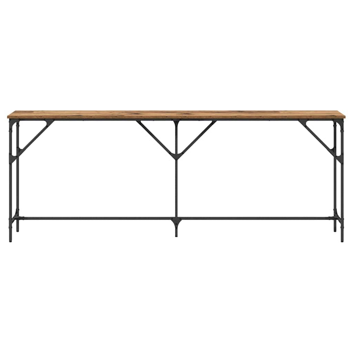 Konsolbord Gammalt Trä 200 X 29 X 75 Cm