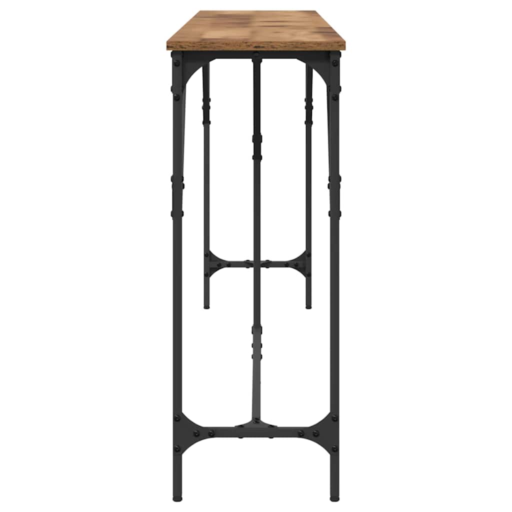 Konsolbord Gammalt Trä 200 X 29 X 75 Cm