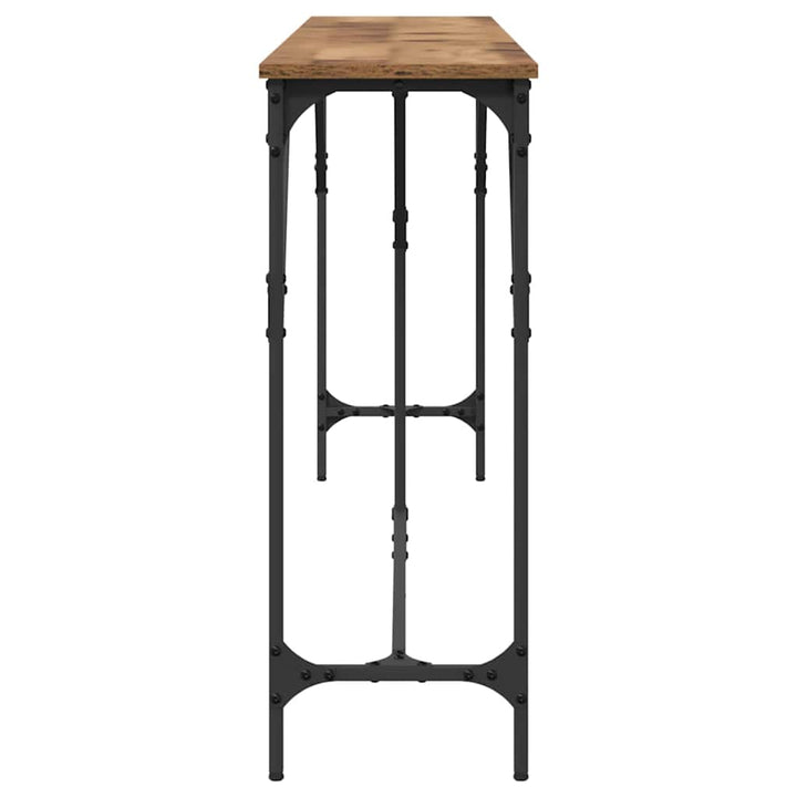 Konsolbord Gammalt Trä 200 X 29 X 75 Cm
