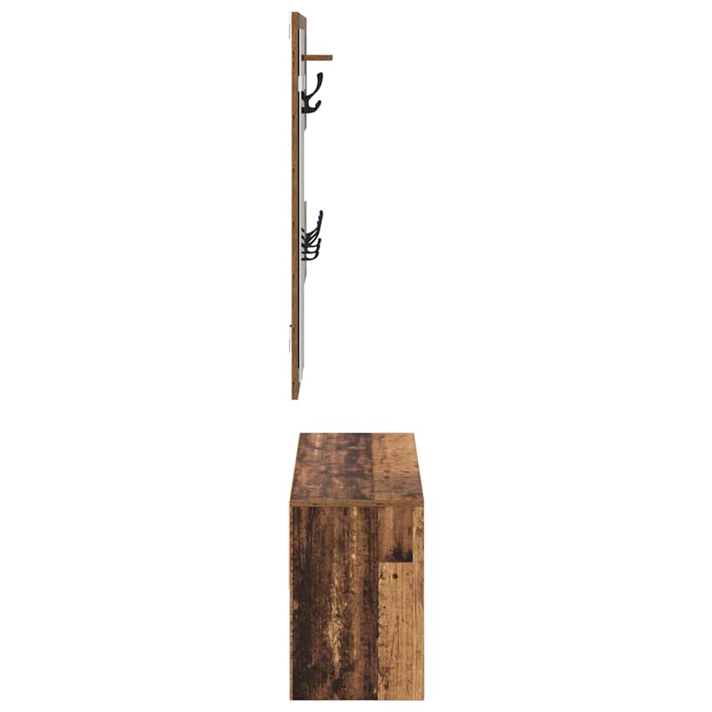 Hallmöbelset Gammalt Trä 90 X 31 X 46,5 Cm Konstruerat Trä