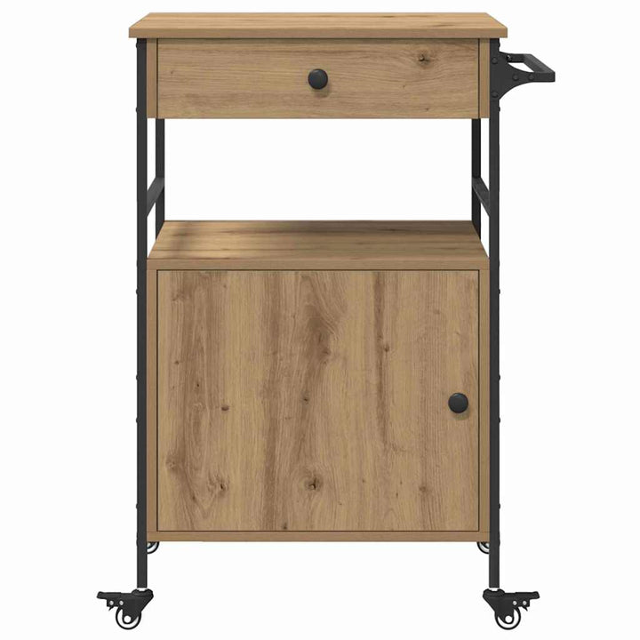 Köksvagn Artisan Ek 56 X 43 X 89,5 Cm Konstruerat Trä