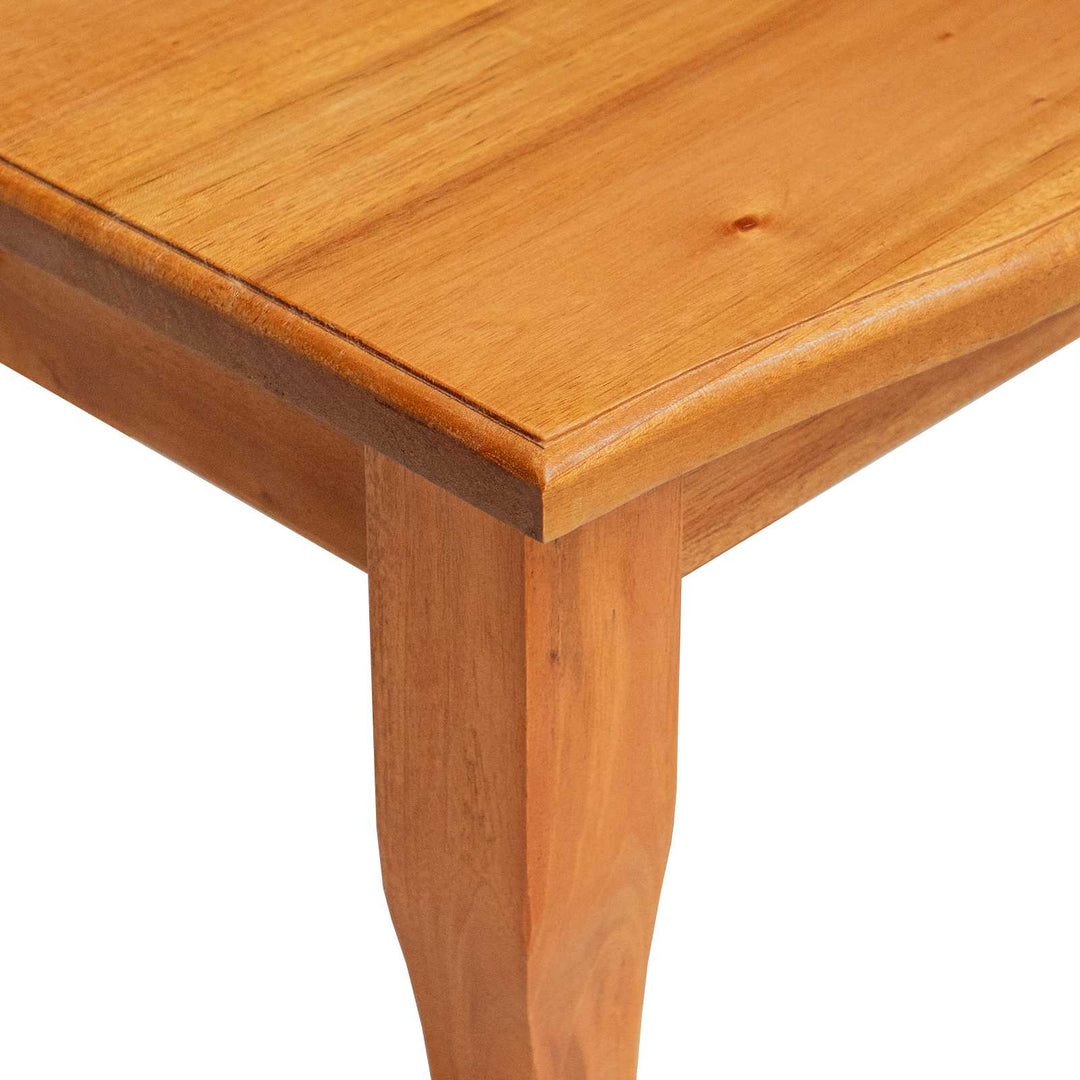Nesting Sidobord 3 Pcs Naturfärg Massivt Mahognyträ