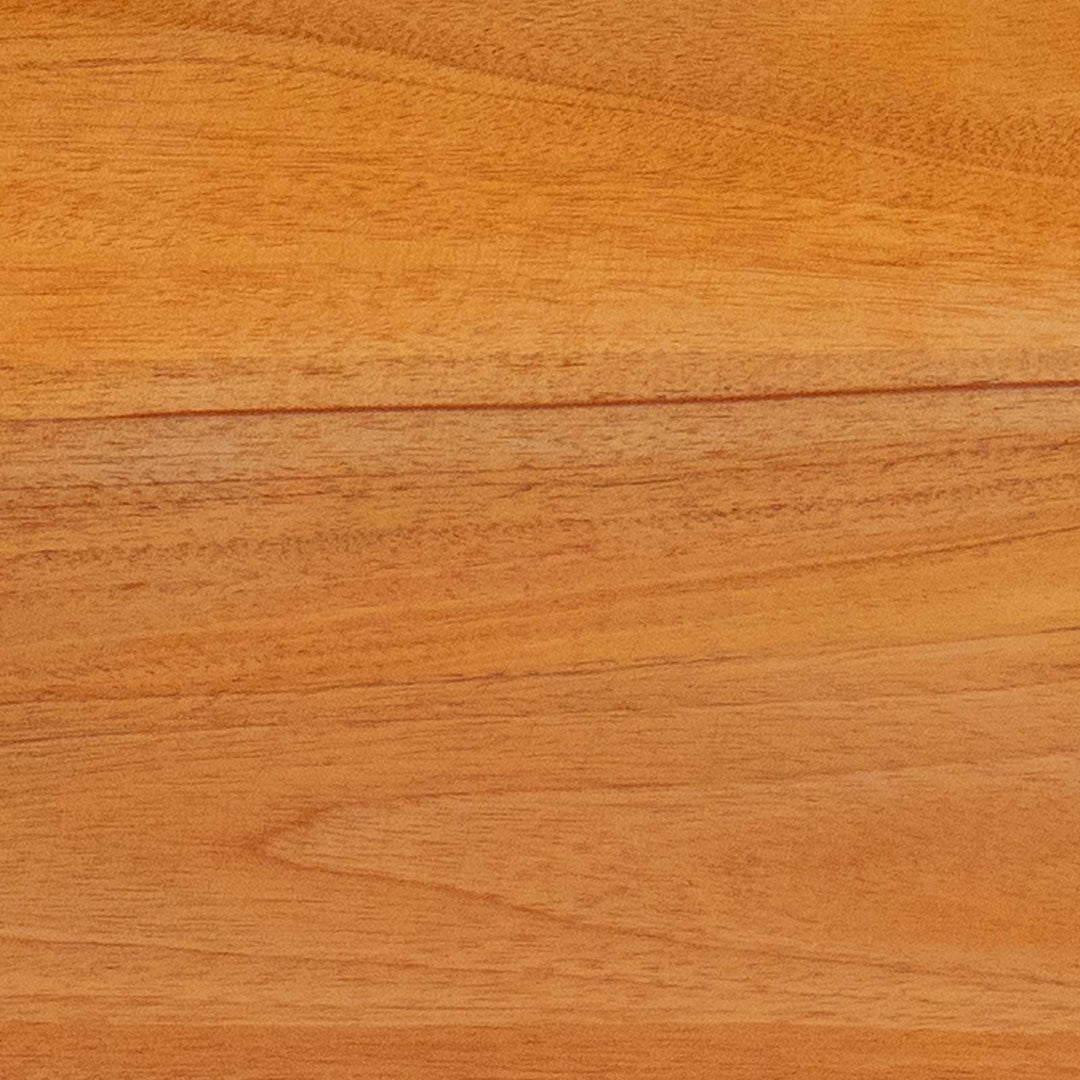 Konsolbord Naturfärg 115 X 32 X 76 Cm Massivt Mahognyträ