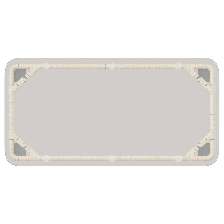 Trädgårdsbord Naturfärg 80 X 40 X 45 Cm Konstrotting