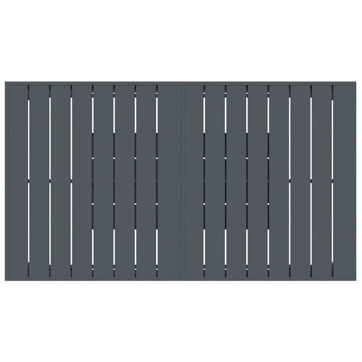 Utebord Antracit 180 X 80 X 74 Cm Pulverlackerat Stål