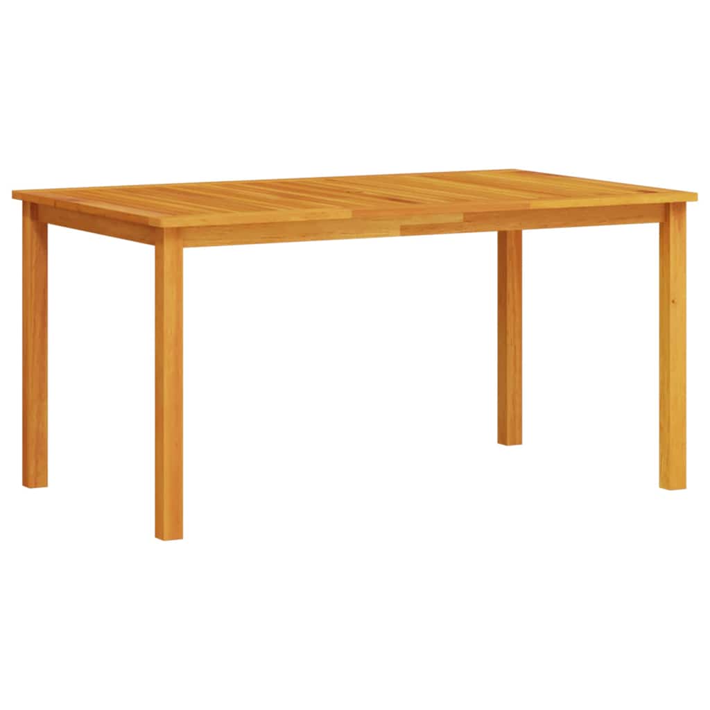 Trädgårdsmöbelset 7 Pcs Brun Massivt Akaciaträ