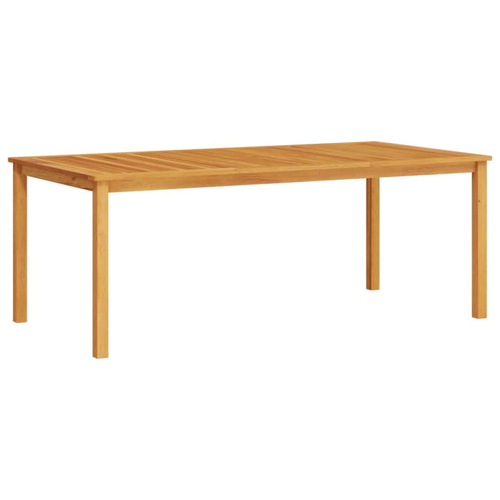 Trädgårdsmöbelset 7 Pcs Brun Massivt Akaciaträ
