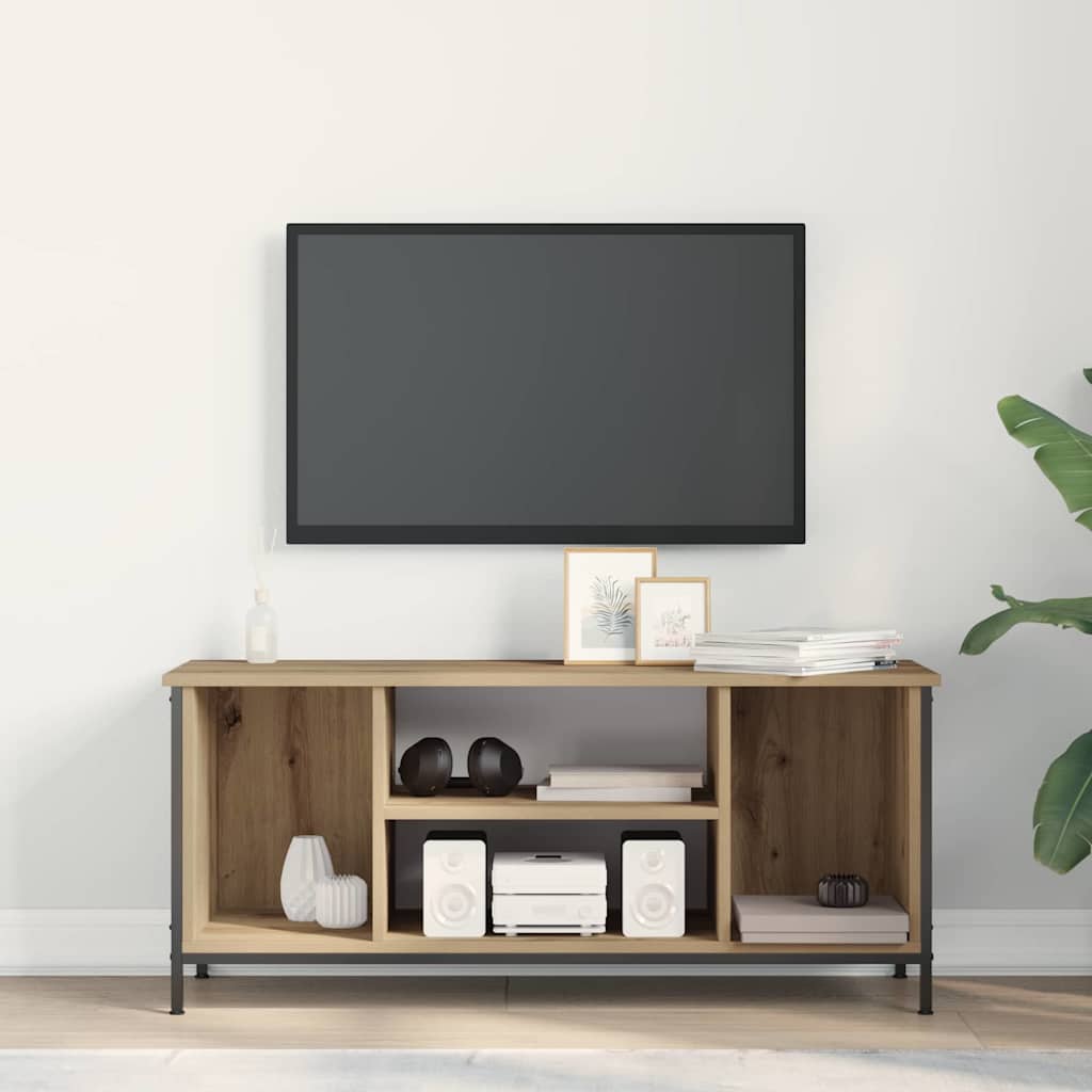 Tv-Skåp Artisan Ek 102 X 35 X 45 Cm Konstruerat Trä