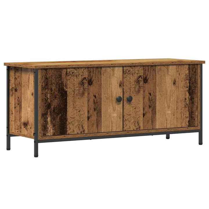 Tv-Skåp Gammalt Trä 100 X 35 X 45 Cm Konstruerat Trä