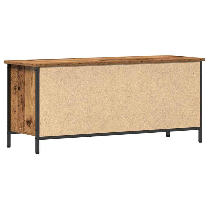 Tv-Skåp Gammalt Trä 100 X 35 X 45 Cm Konstruerat Trä