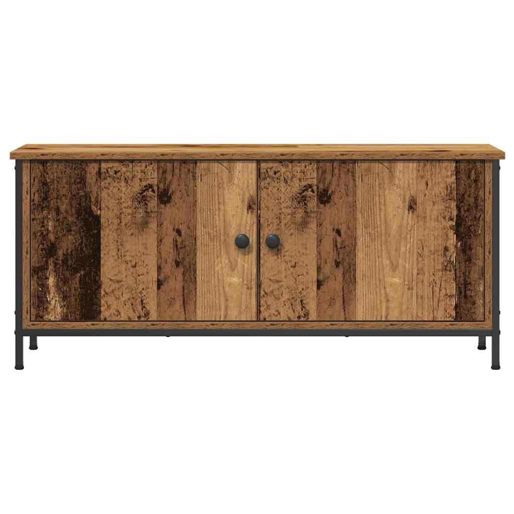 Tv-Skåp Gammalt Trä 100 X 35 X 45 Cm Konstruerat Trä