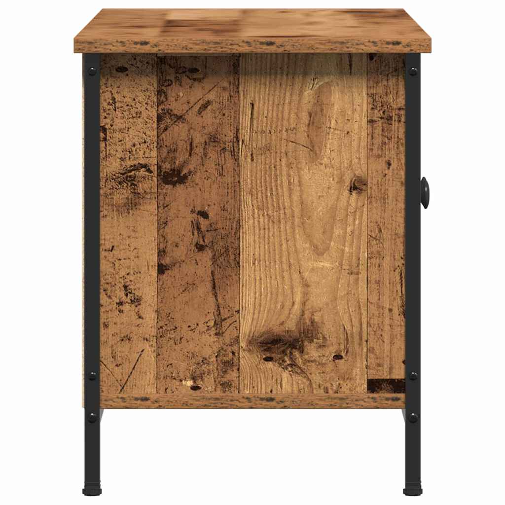 Tv-Skåp Gammalt Trä 100 X 35 X 45 Cm Konstruerat Trä