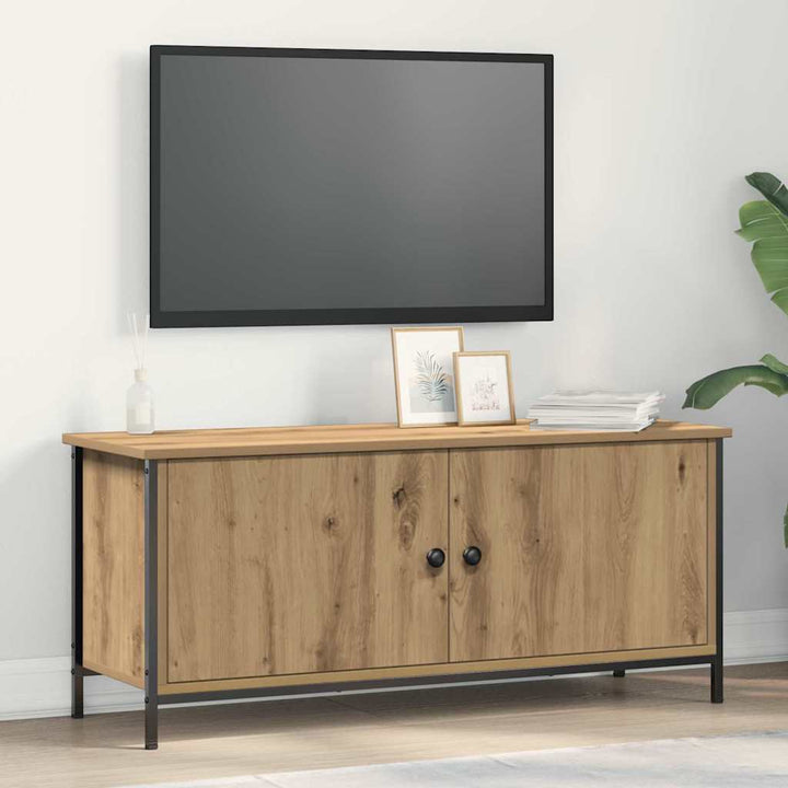 Tv-Skåp Artisan Ek 100 X 35 X 45 Cm Konstruerat Trä