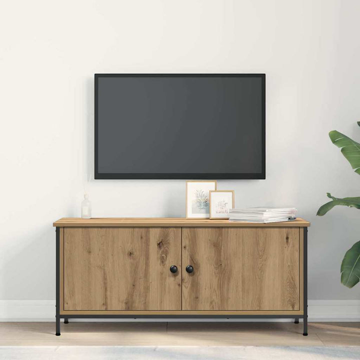 Tv-Skåp Artisan Ek 100 X 35 X 45 Cm Konstruerat Trä