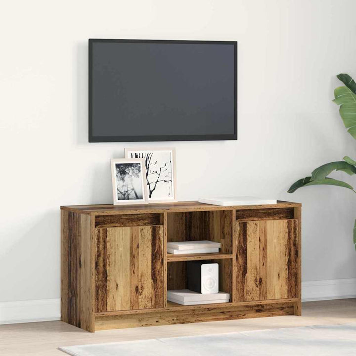 Tv Enheter Brun 100 X 34 X 50 Cm Konstruerat Trä