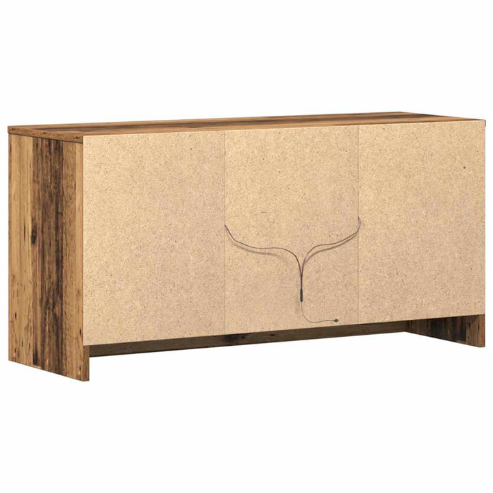 Tv Enheter Brun 100 X 34 X 50 Cm Konstruerat Trä