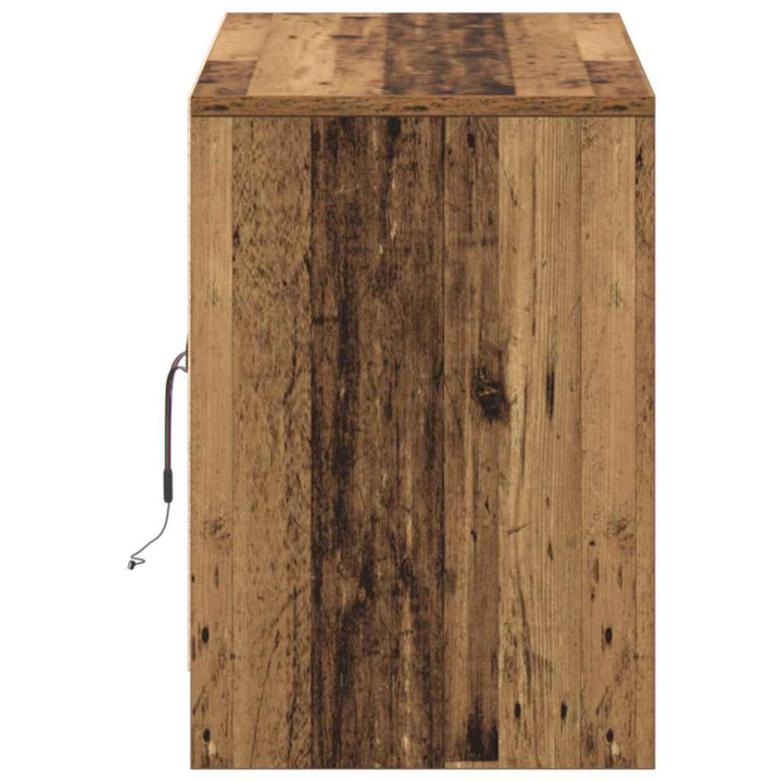 Tv Enheter Brun 100 X 34 X 50 Cm Konstruerat Trä