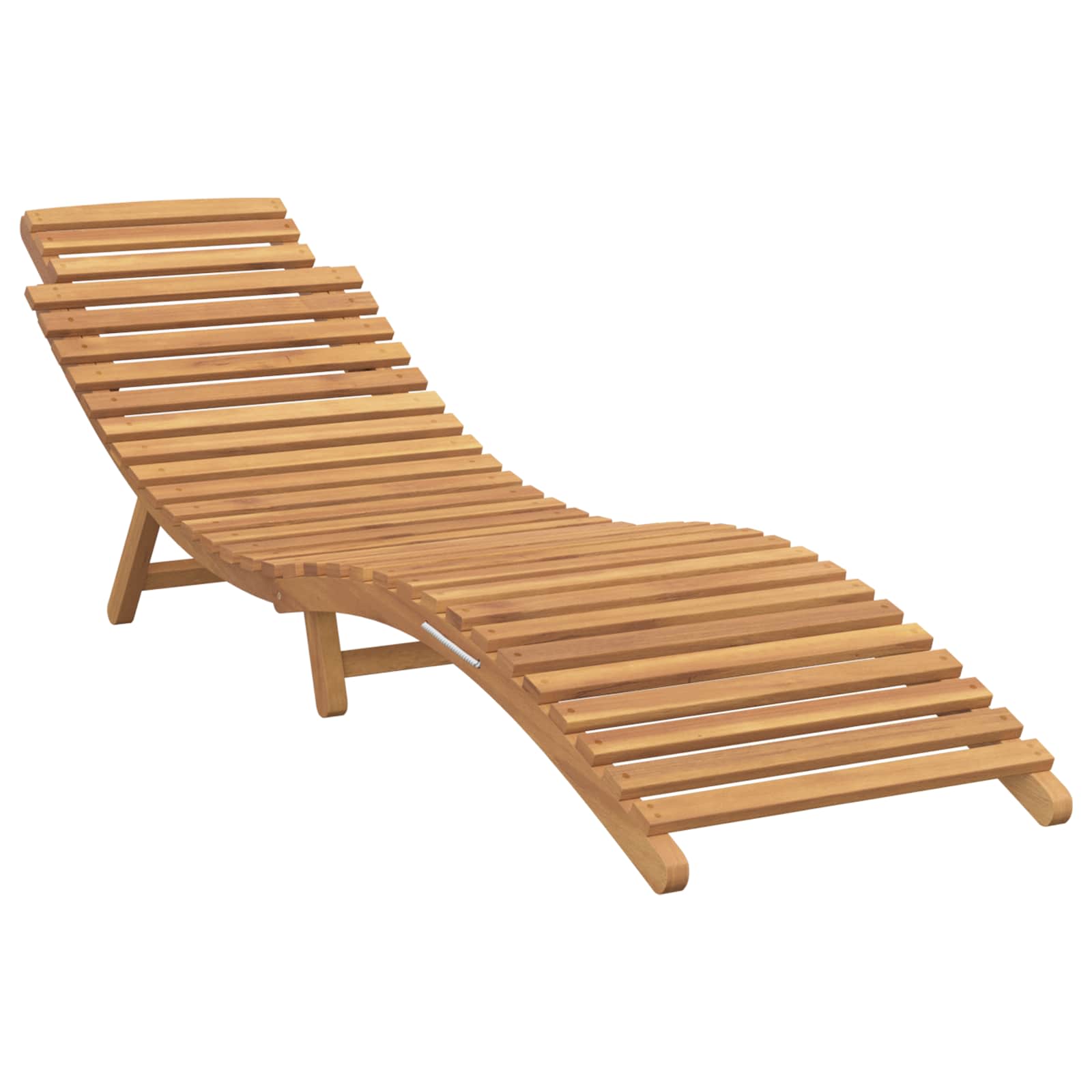 Solstol Brun 198 X 55 X 58,5 Cm Massivt Teakträ