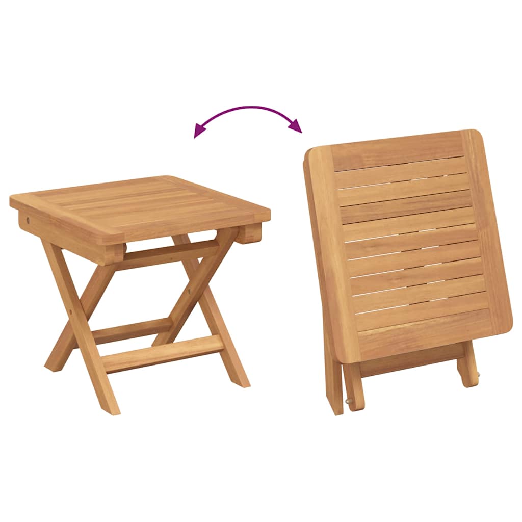 Solstol 2 Pcs Brun 198 X 55 X 58,5 Cm Massivt Teakträ