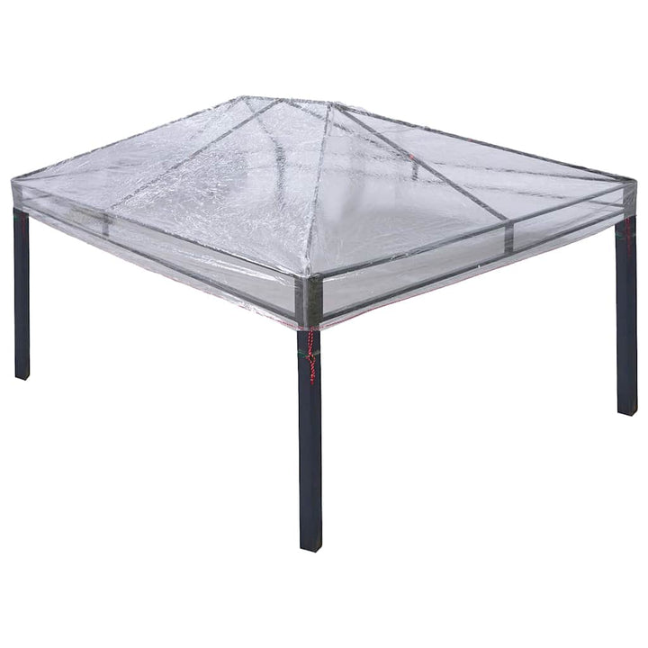 Gazebo Överdrag Ersättning Transparent 400 X 300 X 32 Cm Pvc