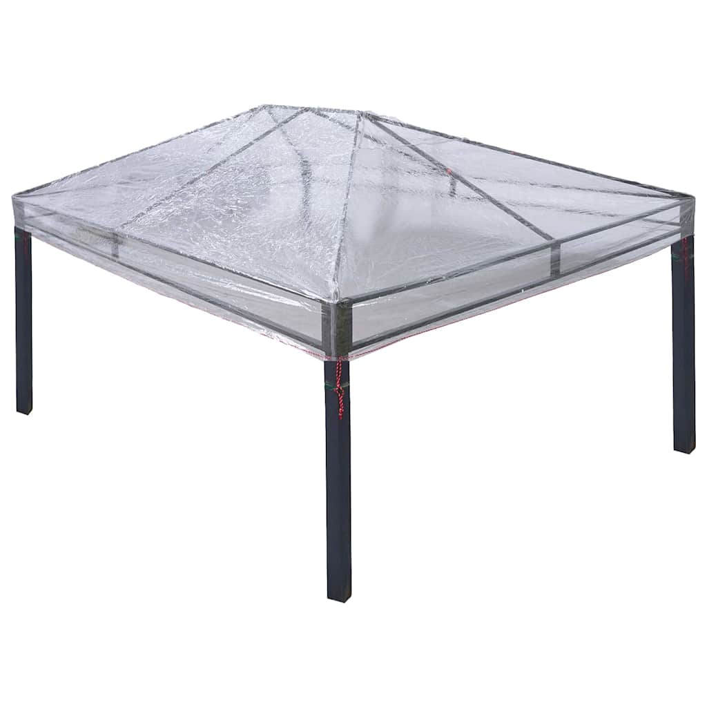 Gazebo Överdrag Ersättning Transparent 400 X 300 X 32 Cm Pvc