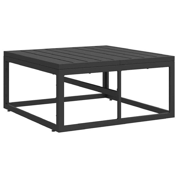 Trädgårdsoffset 3 Pcs Svart Metall