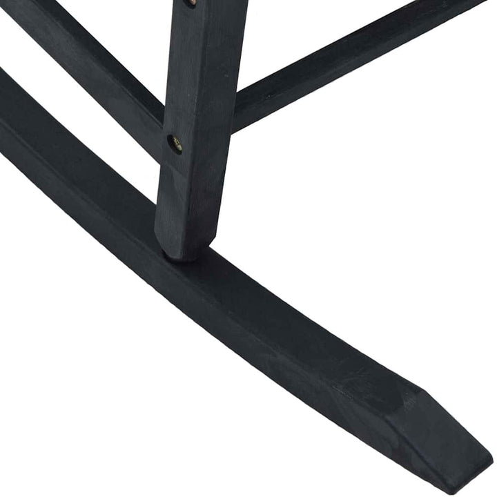 Gungstol Svart 84 X 65 X 114 Cm Harts