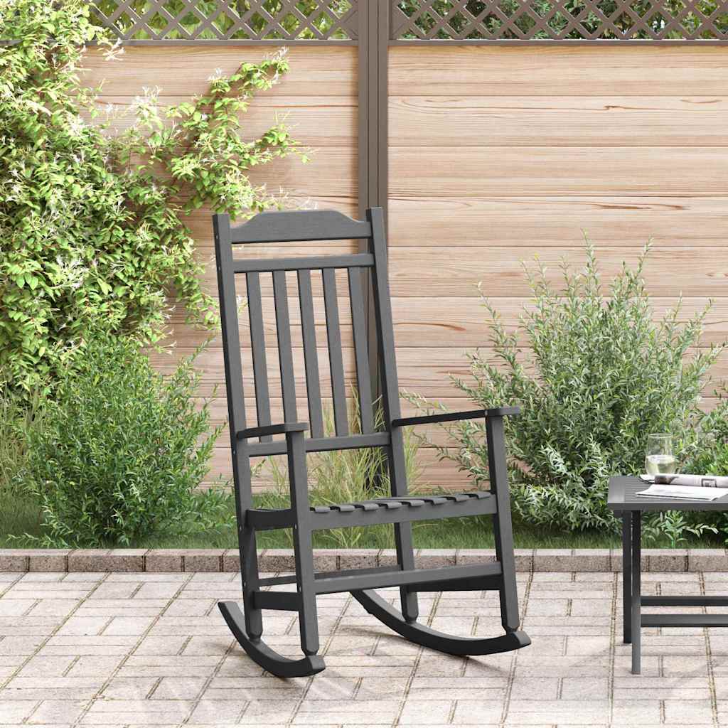 Gungstol Svart 84 X 65 X 114 Cm Harts