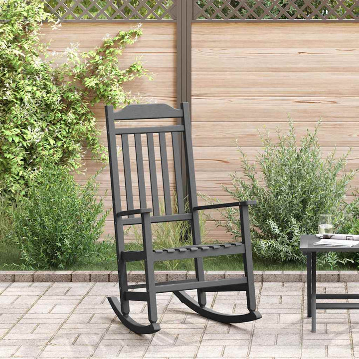 Gungstol Svart 84 X 65 X 114 Cm Harts