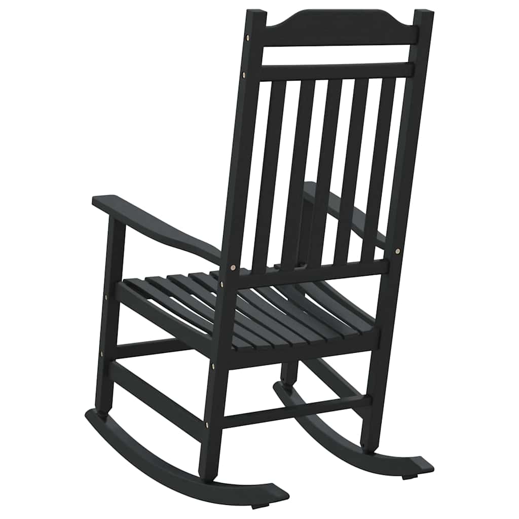 Gungstol Svart 84 X 65 X 114 Cm Harts