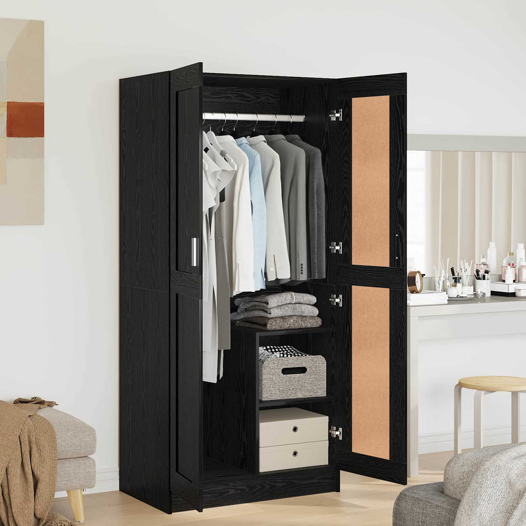Garderob 82,5X51,5X180 Cm Konstruerat Trä