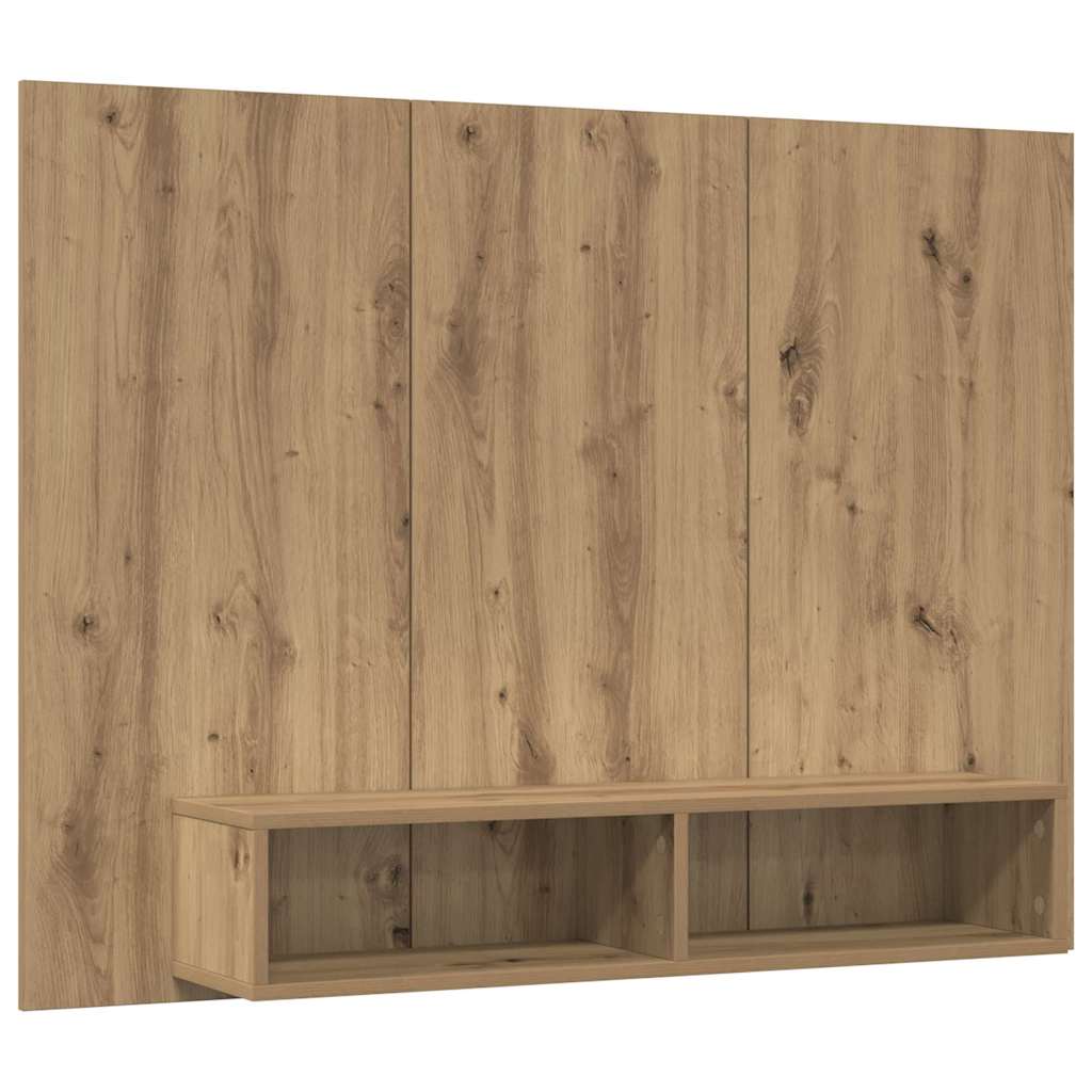 Tv-Bänkset Artisan Ek 120 X 23,5 X 90 Cm Konstruerat Trä
