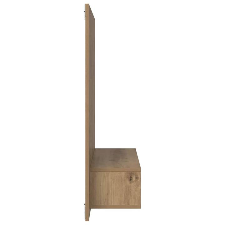 Tv-Bänkset Artisan Ek 120 X 23,5 X 90 Cm Konstruerat Trä