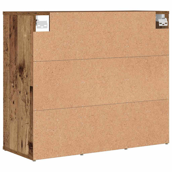 Skoskåp 77,5 X 30 X 67 Cm Konstruerat Trä Gammalt Trä