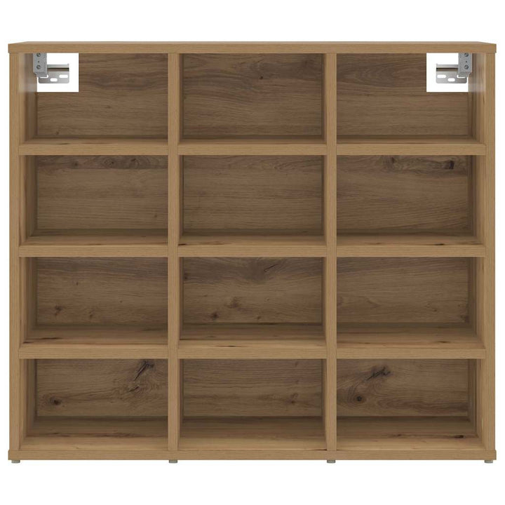Skoskåp 77,5 X 30 X 67 Cm Konstruerat Trä Artisan-Ek