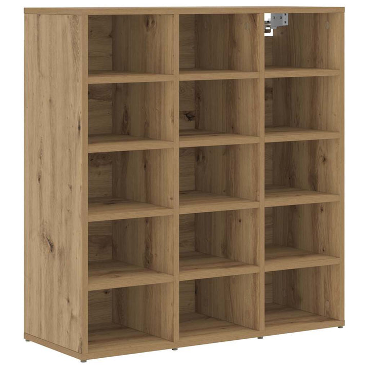 Skoskåp 77,5 X 30 X 83,5 Cm Konstruerat Trä Artisan-Ek