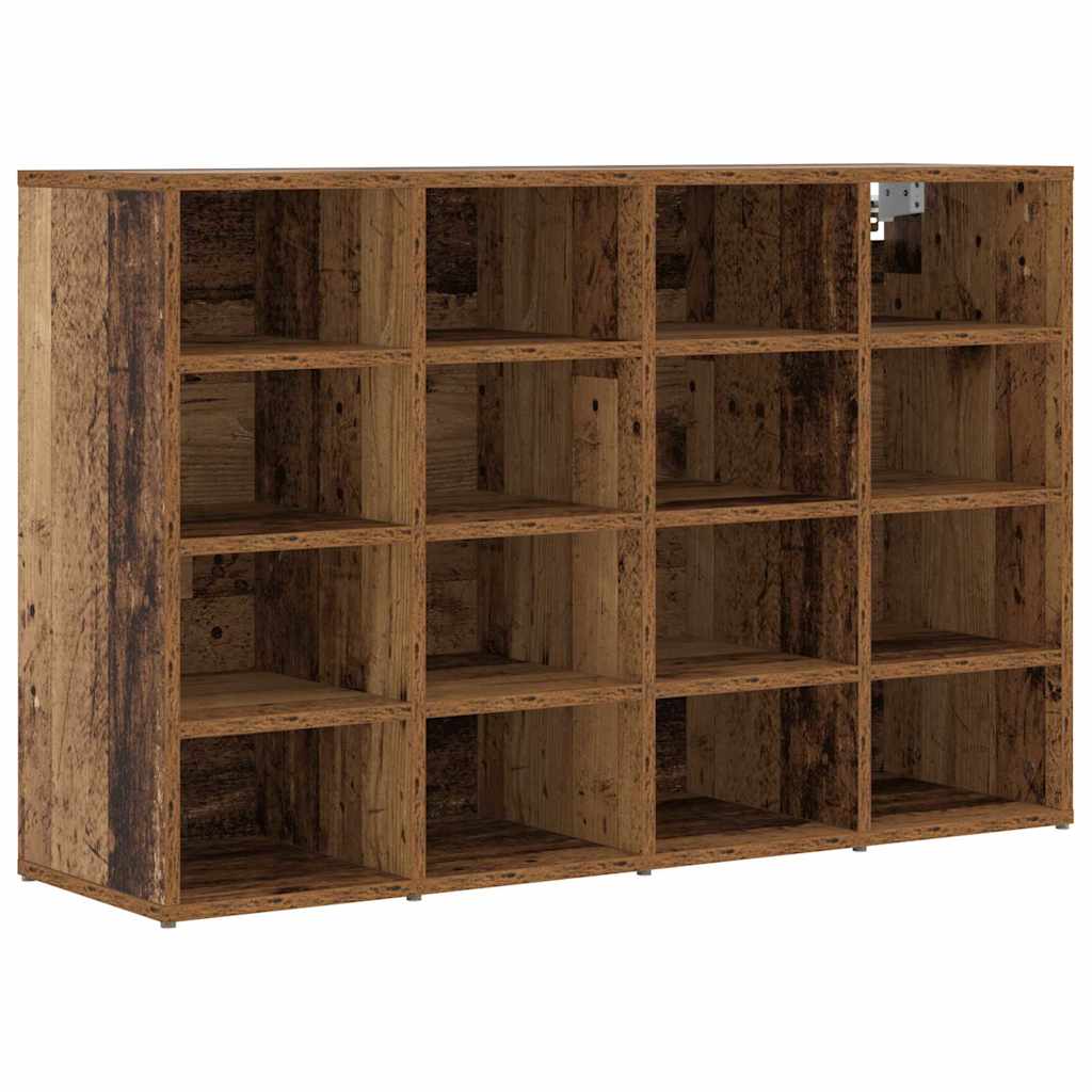 Skoskåp 103 X 30 X 67 Cm Konstruerat Trä Gammalt Trä