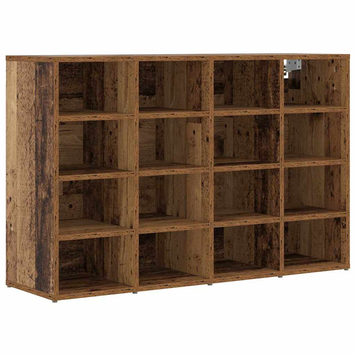 Skoskåp 103 X 30 X 67 Cm Konstruerat Trä Gammalt Trä