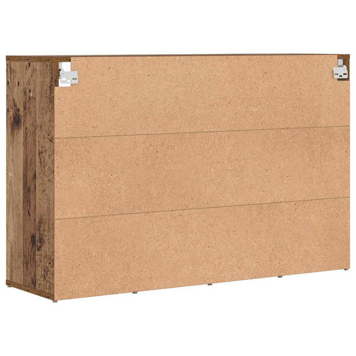Skoskåp 103 X 30 X 67 Cm Konstruerat Trä Gammalt Trä
