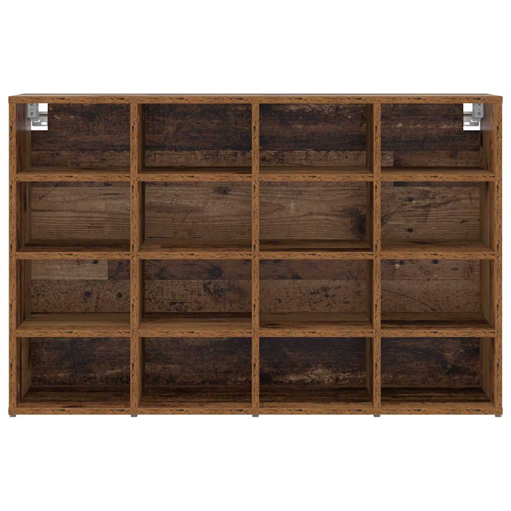 Skoskåp 103 X 30 X 67 Cm Konstruerat Trä Gammalt Trä