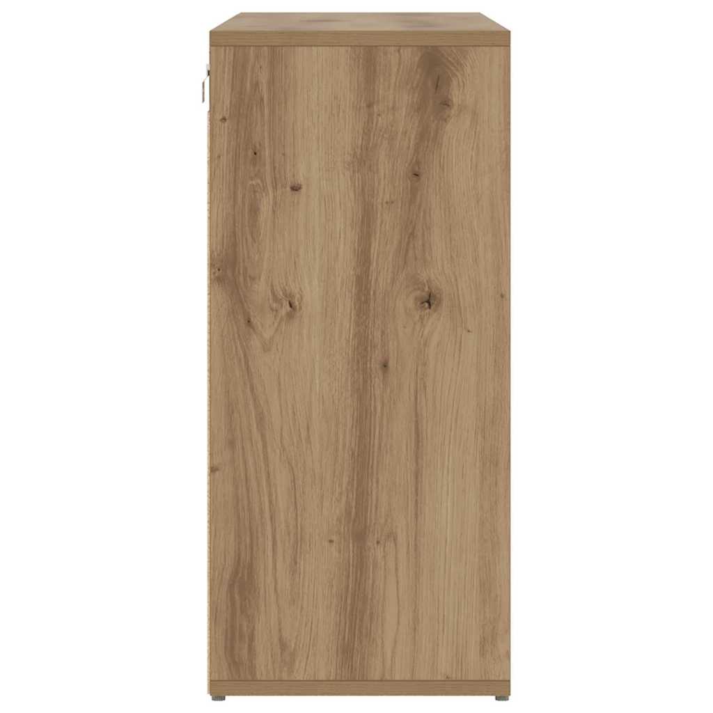 Skoskåp 103 X 30 X 67 Cm Konstruerat Trä Artisan-Ek