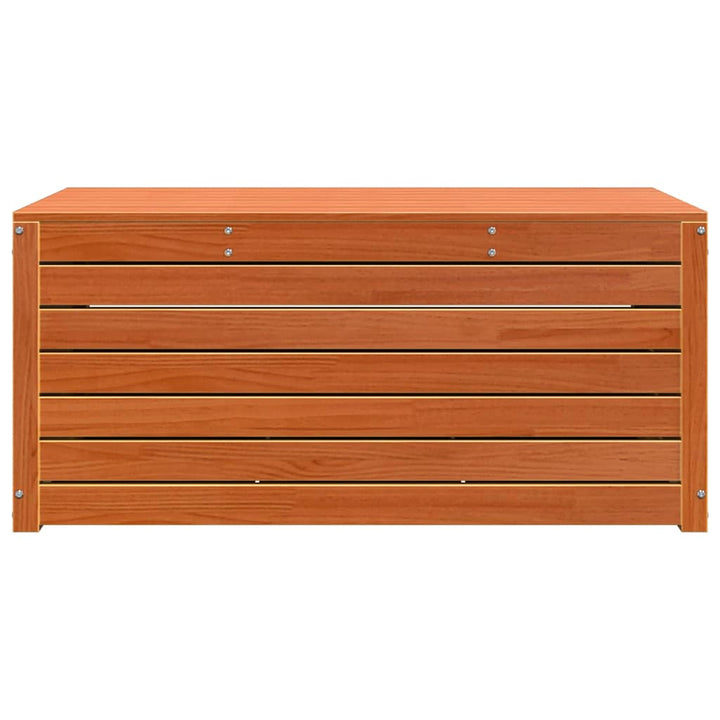 Förvaringslåda Vaxbrun 101 X 50,5 X 46,5 Cm Konstruerat Trä