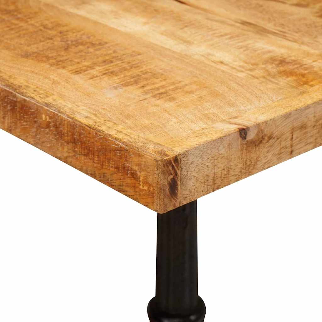 Bistrobord Brun 50 X 50 X 76 Cm Massivt Mangoträ