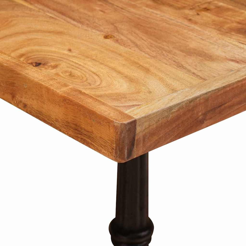 Bistrobord Brun 50 X 50 X 76 Cm Massivt Akaciaträ