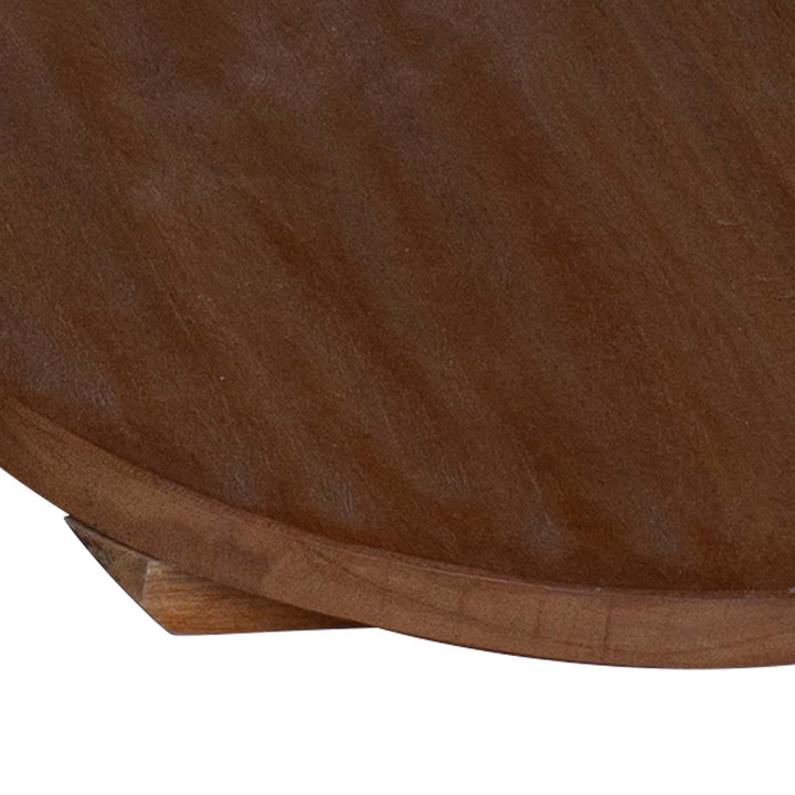 Blomkruka 3 St Naturlig 29 X 29 X 3,5 Cm Mahognyträ