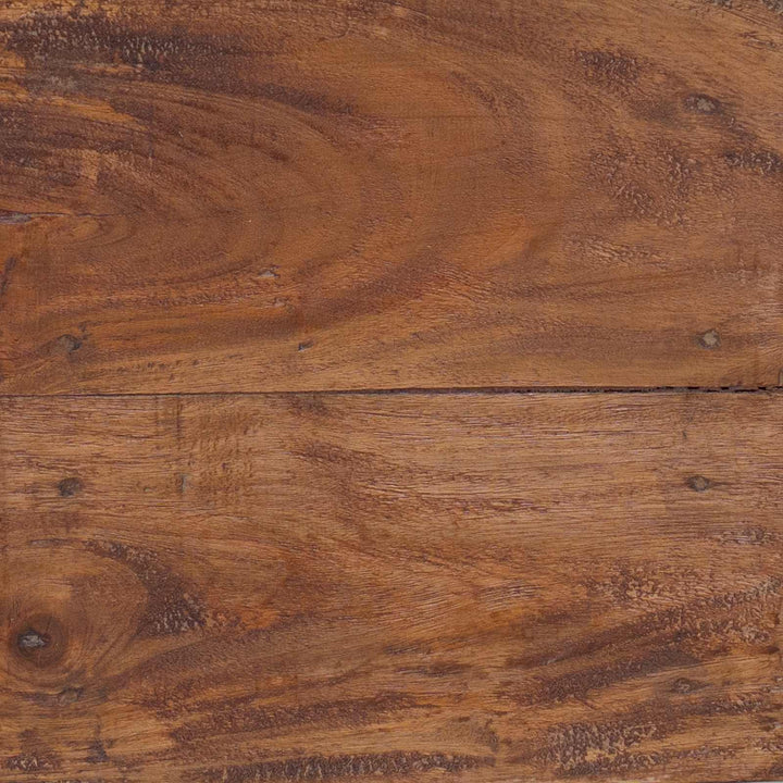 Pall Naturfärg 22 X 22 X 24 Cm Mahognyträ