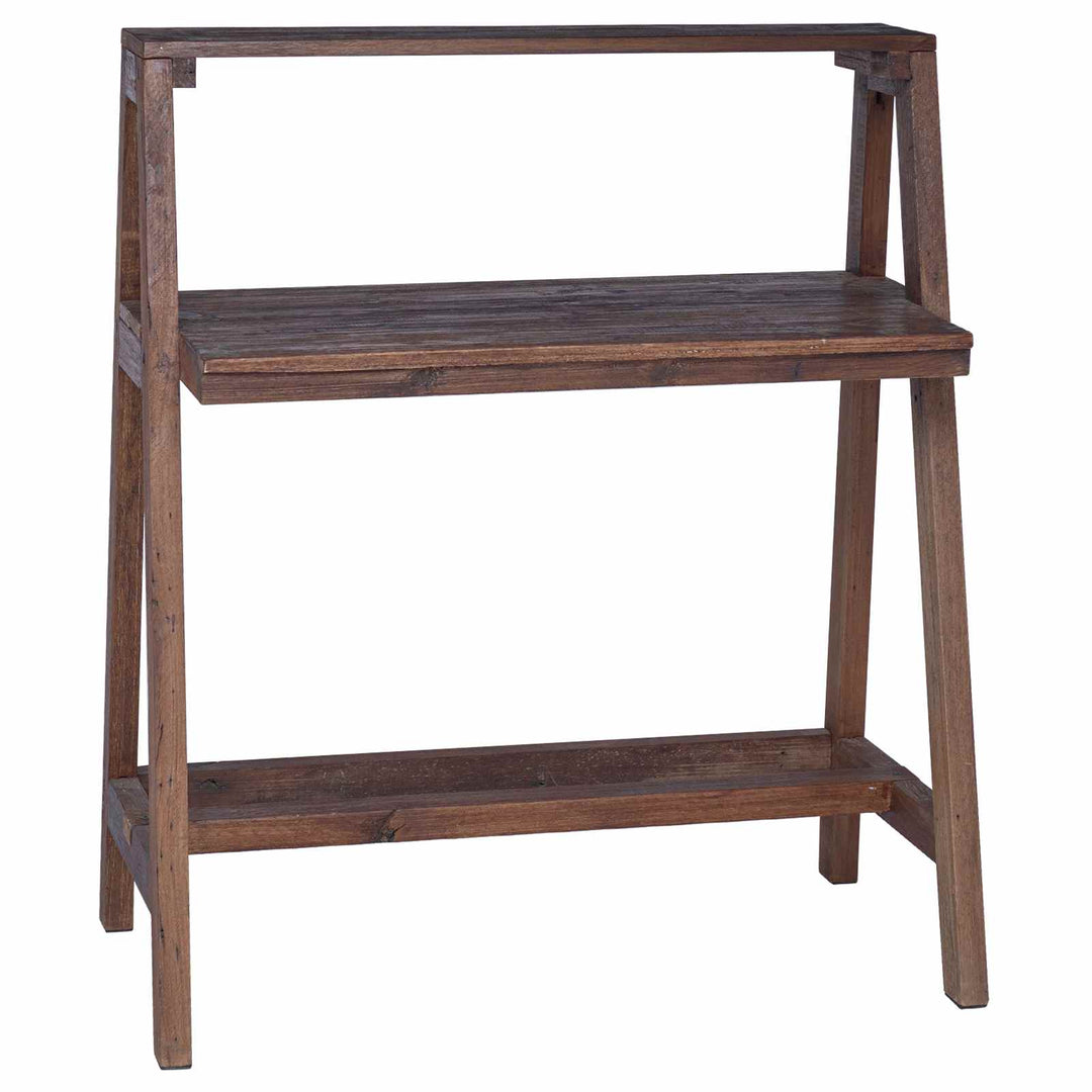 Skrivbord Brun 90 X 50 X 103 Cm Solid Återvunnen Trä